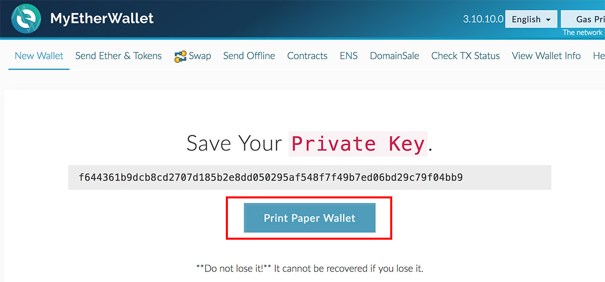 Bitcoin Offline Paper Wallet Ethereum Coin Creation - 